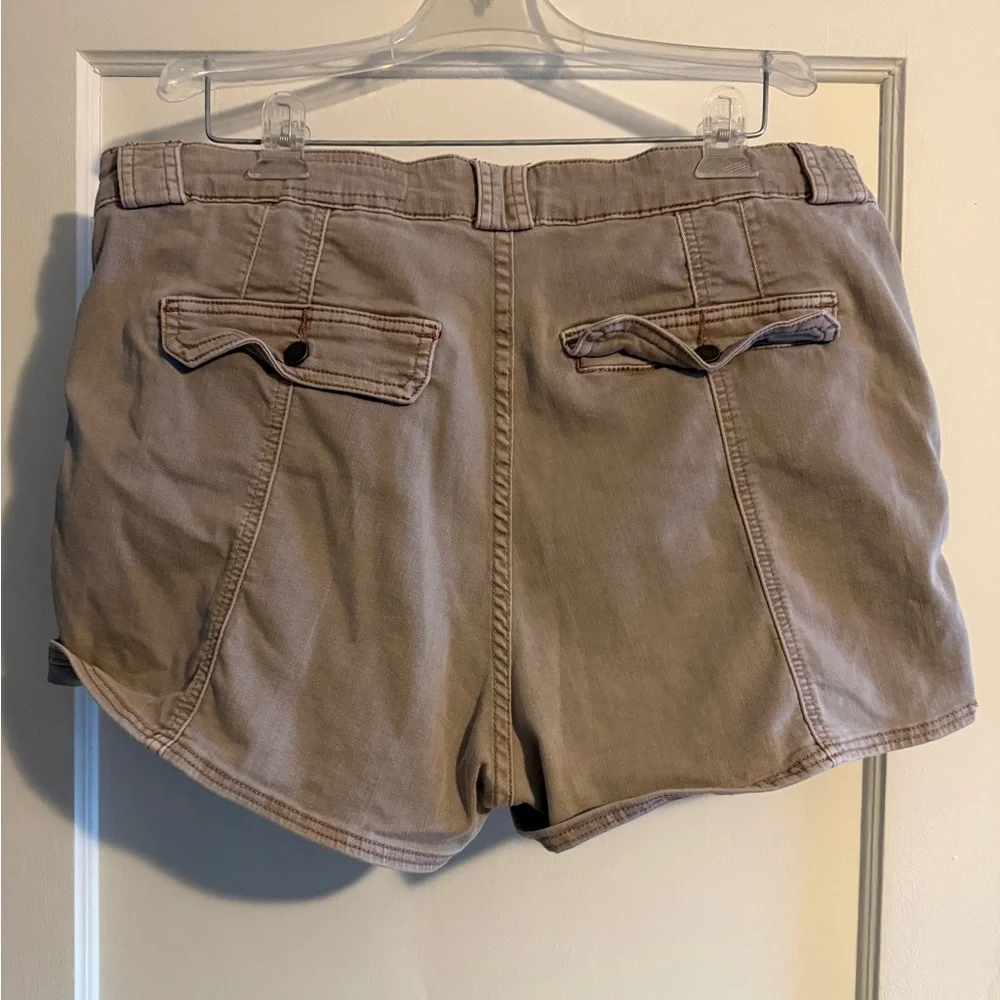 Pistola Chester Cargo Utility Shorts Dusty Purple Grey Size XXL